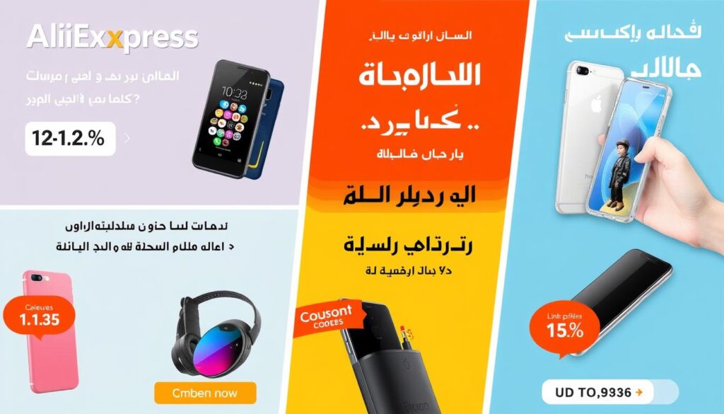 عروض وخصومات على إكسسوارات الجوالات في علي إكسبريس